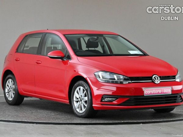 Volkswagen Golf Hatchback, Diesel, 2019, Red