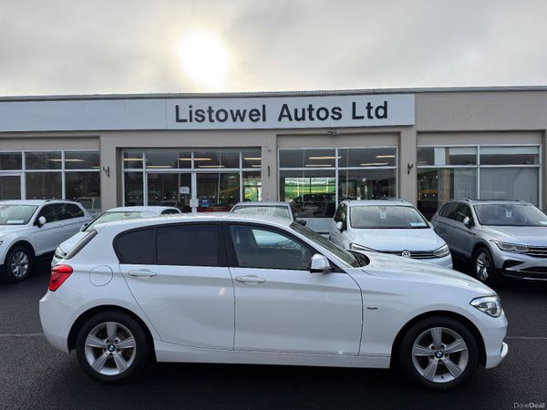 BMW 1-Series Hatchback, Diesel, 2017, White
