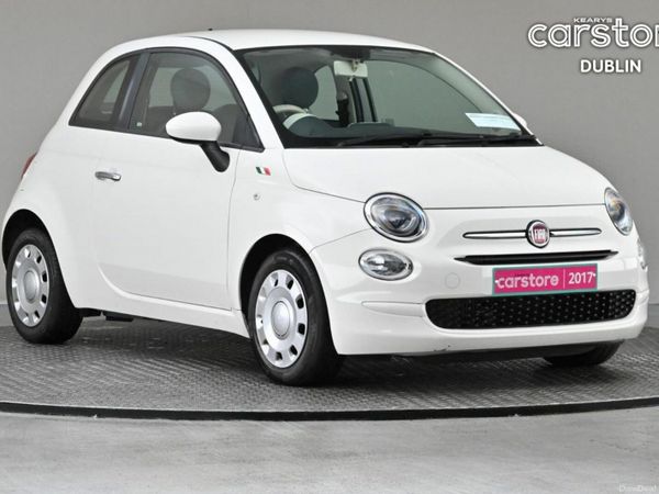 Fiat 500 Hatchback, Petrol, 2017, White