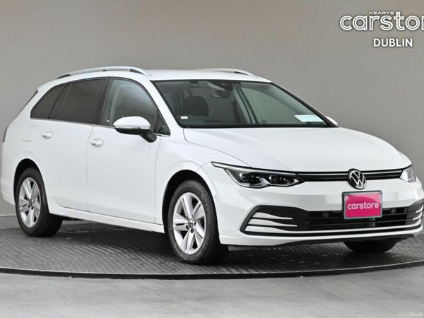 Volkswagen Golf Estate, Petrol Hybrid, 2022, White