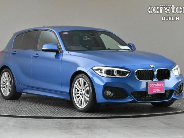 BMW 1-Series Hatchback, Petrol, 2016, Blue
