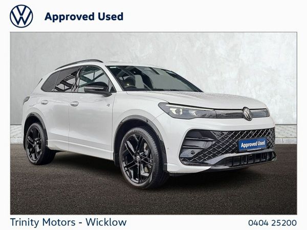 Volkswagen Tiguan SUV, Petrol Plug-in Hybrid, 2025, White