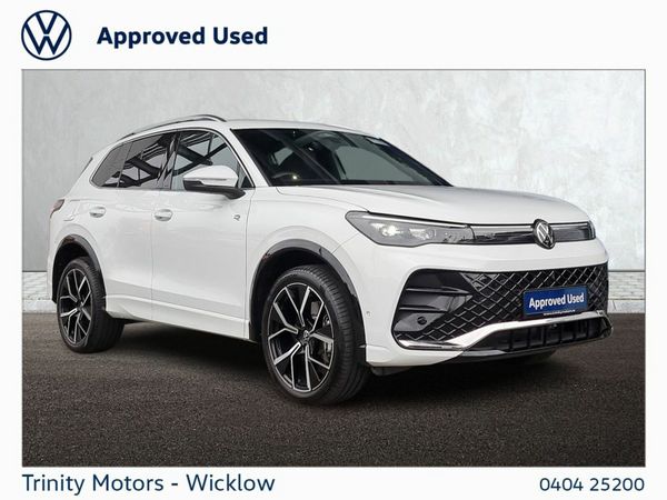 Volkswagen Tiguan SUV, Petrol Plug-in Hybrid, 2025, White