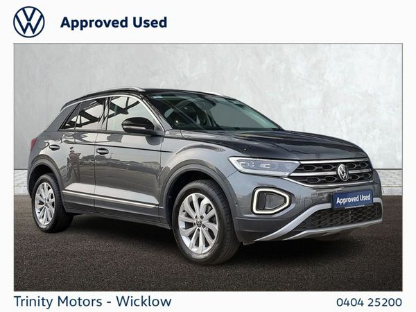 Volkswagen T-Roc SUV, Petrol, 2023, Grey