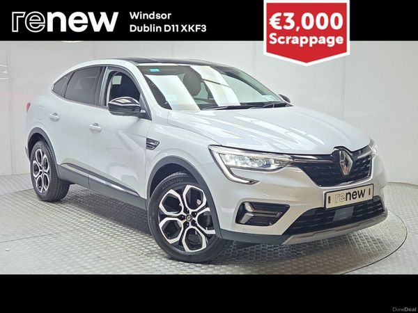 Renault Arkana Hatchback, Petrol, 2023, White