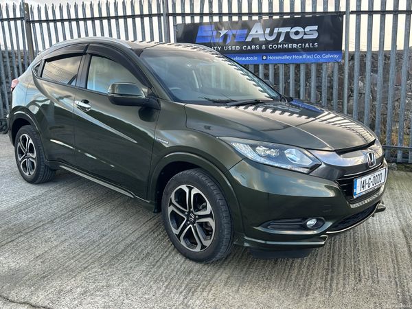 Honda Vezel Hatchback, Petrol Hybrid, 2014, Green