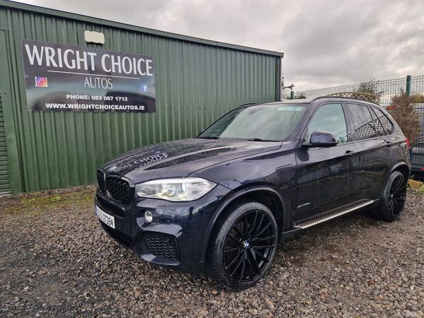 BMW X5 SUV, Petrol Plug-in Hybrid, 2016, Black