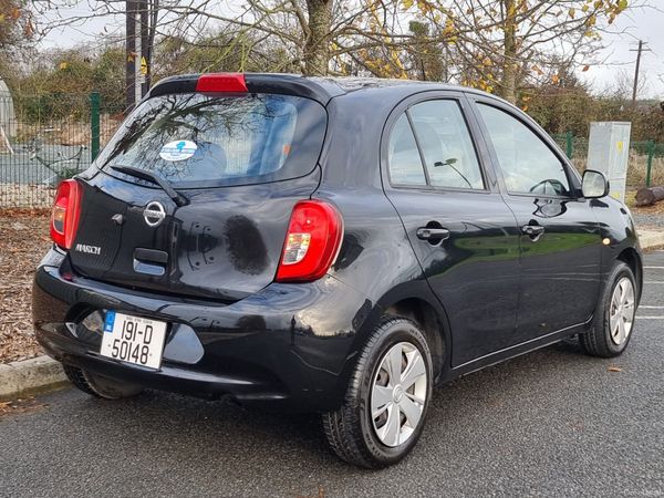 Nissan March Hatchback, Petrol, 2019, Black