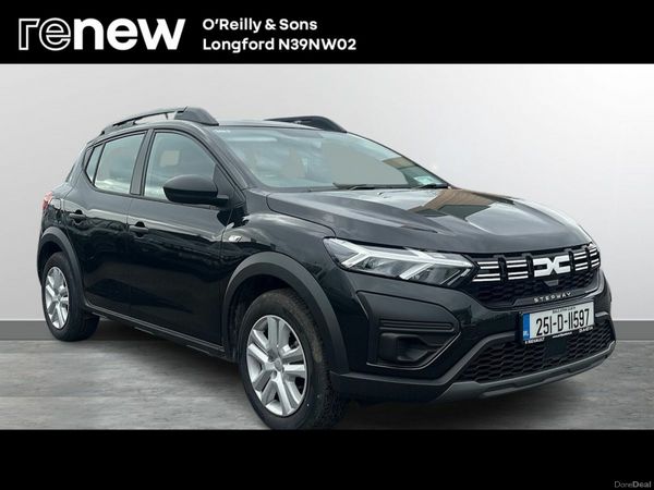 Dacia Sandero Stepway Hatchback, Petrol, 2025, Black