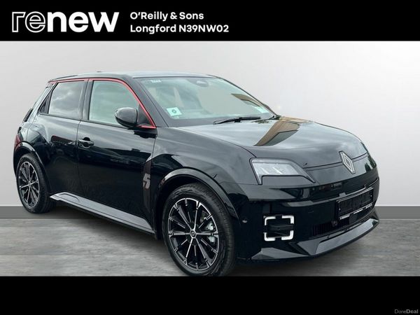 Renault 5 Hatchback, Electric, 2026, Black