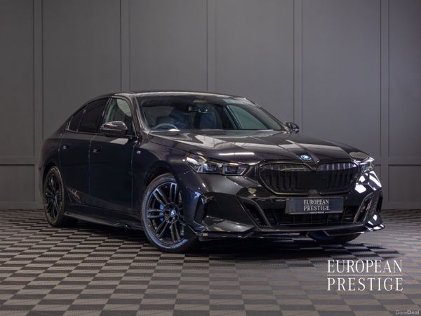 BMW 5-Series Saloon, Petrol Plug-in Hybrid, 2025, Black