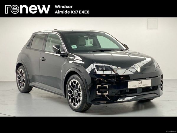 Renault 5 E-Tech Hatchback, Electric, 2026, Black