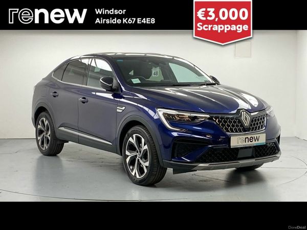 Renault Arkana Hatchback, Petrol, 2024, Blue