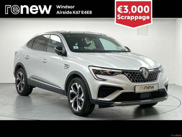 Renault Arkana Hatchback, Petrol, 2024, White