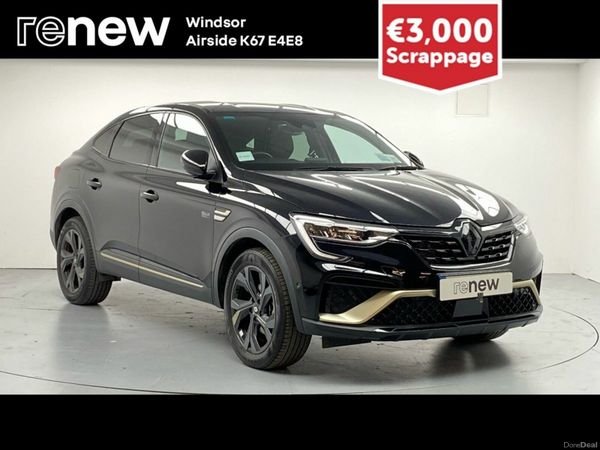 Renault Arkana Hatchback, Petrol, 2023, Black