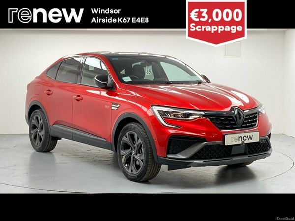 Renault Arkana Hatchback, Petrol, 2023, Red