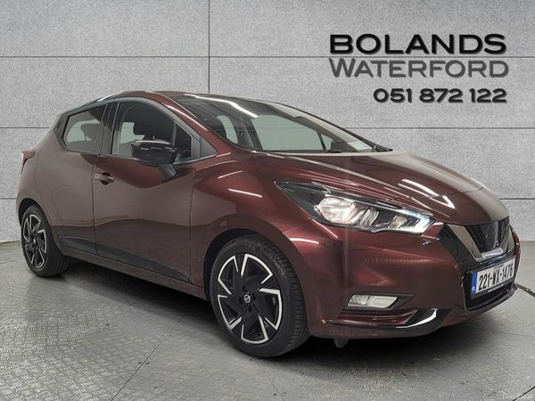 Nissan Micra Hatchback, Petrol, 2022, Red