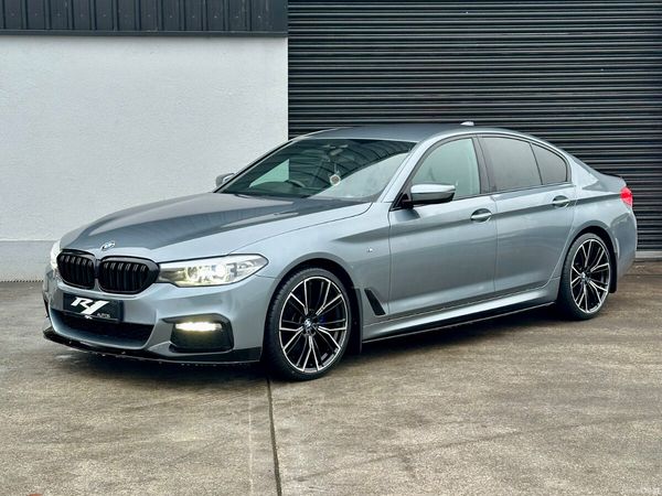 BMW 5-Series Saloon, Diesel, 2018, Blue