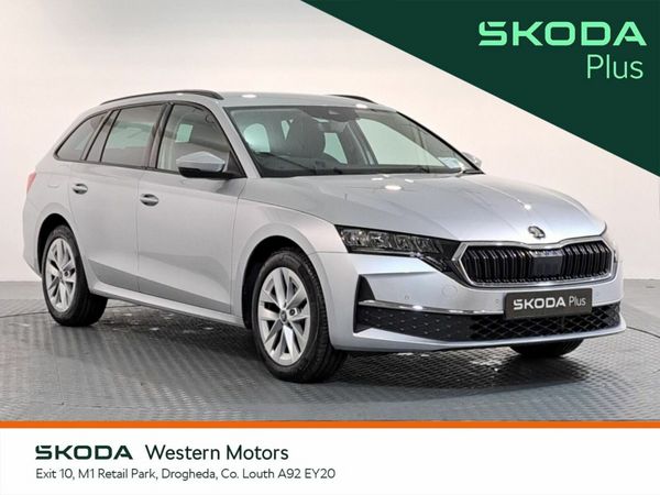 Skoda Octavia Estate, Diesel, 2025, Silver