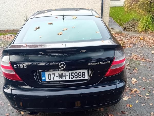 Mercedes-Benz C-Class Coupe, Petrol, 2007, Black