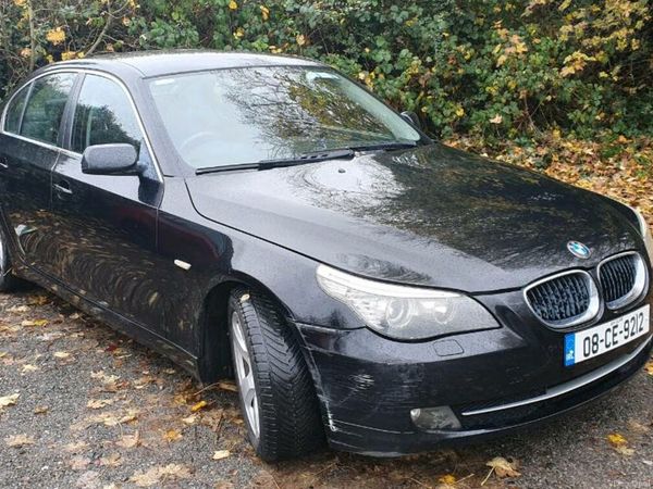 BMW 5-Series Saloon, Diesel, 2008, Black