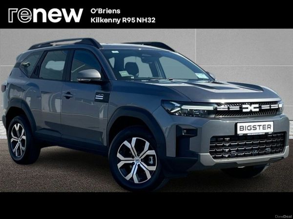 Dacia Bigster SUV, Petrol Hybrid, 2026, Grey