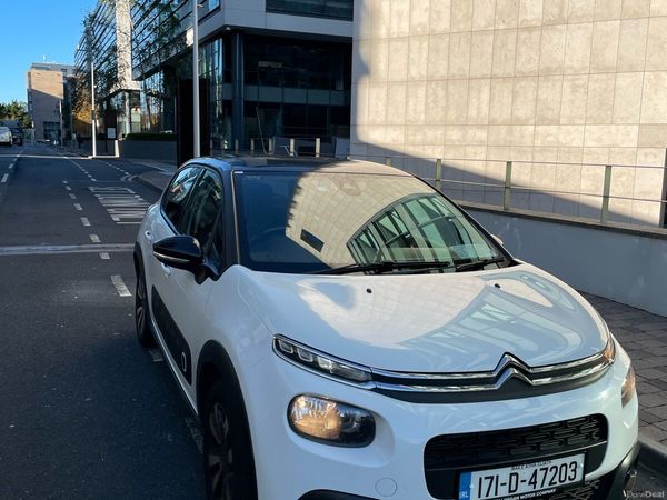 Citroen C3 Hatchback, Petrol, 2017, White
