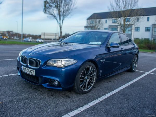 BMW 5-Series Saloon, Diesel, 2016, Blue