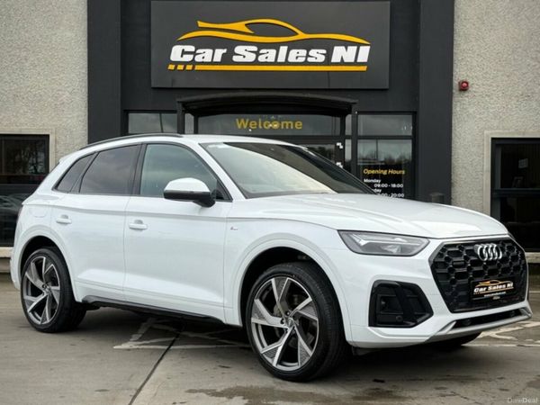 Audi Q5 SUV, Diesel Hybrid, 2023, White