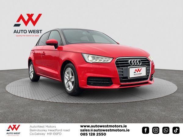 Audi A1 Hatchback, Petrol, 2016, Red