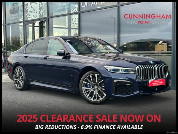 BMW 7-Series Saloon, Diesel, 2020, Blue