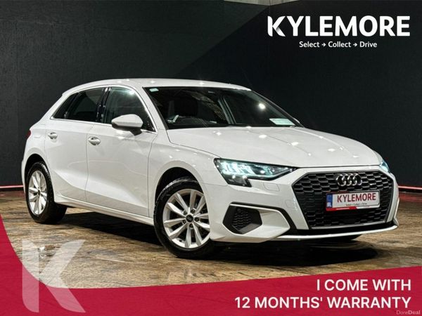 Audi A3 Hatchback, Petrol, 2022, White