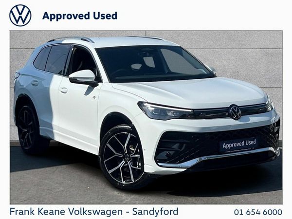 Volkswagen Tiguan SUV, Petrol Hybrid, 2025, White