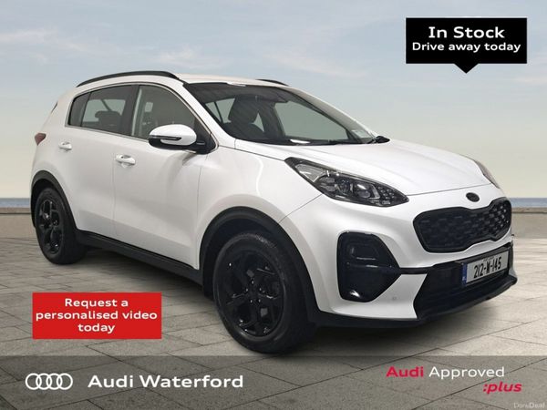 Kia Sportage SUV, Diesel Hybrid, 2021, White