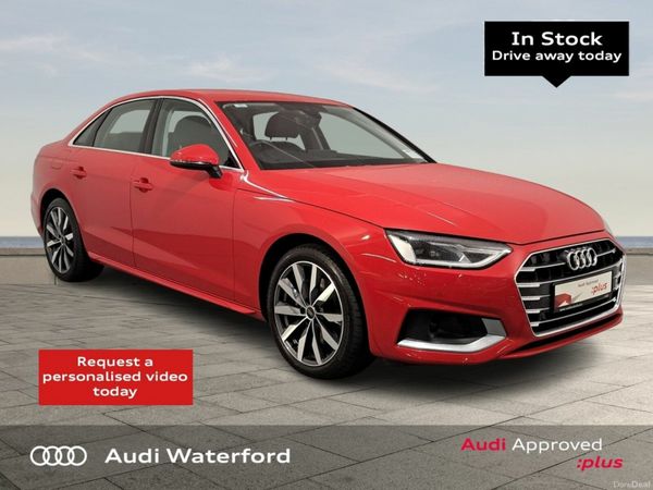 Audi A4 Saloon, Diesel, 2024, Red
