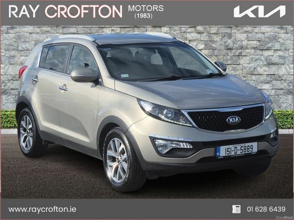 Kia Sportage SUV, Diesel, 2015, Silver