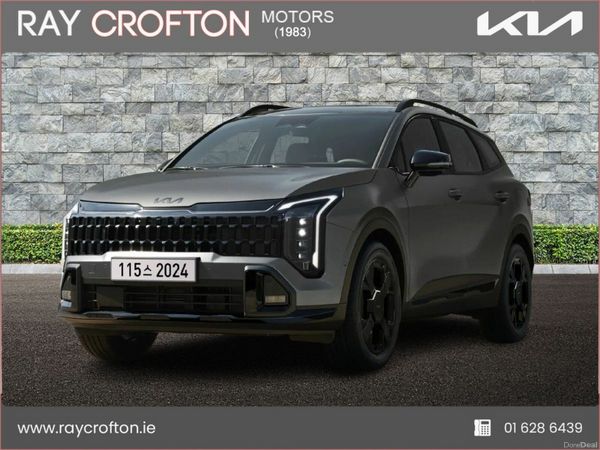 Kia Sportage SUV, Diesel Hybrid, 2026, Green