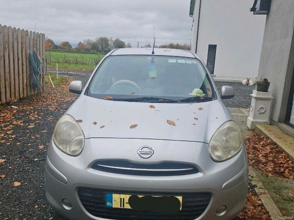 Nissan March Hatchback, Petrol, 2011, Silver