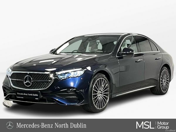 Mercedes-Benz E-Class Saloon, Diesel Plug-in Hybrid, 2026, Blue