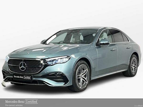 Mercedes-Benz E-Class Saloon, Diesel Plug-in Hybrid, 2025, Silver