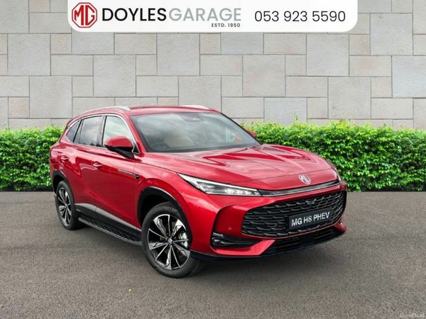 MG HS SUV, Petrol Plug-in Hybrid, 2026, Red