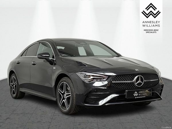 Mercedes-Benz CLA Coupe, Petrol Plug-in Hybrid, 2025, Black