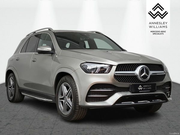 Mercedes-Benz GLE SUV, Diesel Plug-in Hybrid, 2022, Silver