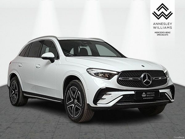 Mercedes-Benz GLC SUV, Diesel Plug-in Hybrid, 2023, White