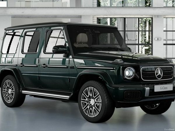 Mercedes-Benz G-Class SUV, Electric, 2026, Green