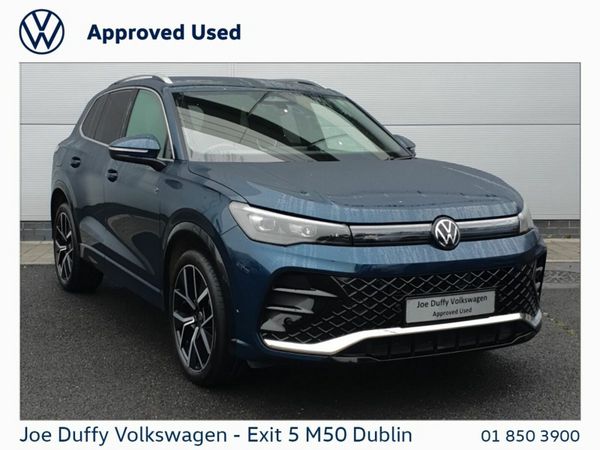 Volkswagen Tiguan SUV, Petrol Plug-in Hybrid, 2025, Blue