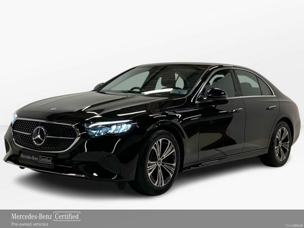 Mercedes-Benz E-Class Saloon, Diesel Plug-in Hybrid, 2025, Black