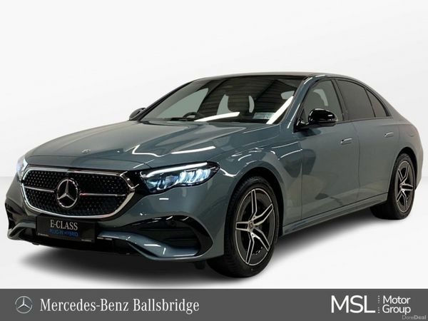Mercedes-Benz E-Class Saloon, Petrol Plug-in Hybrid, 2026, Silver