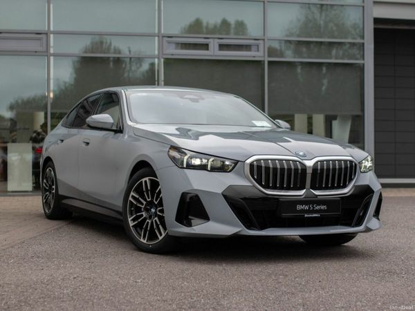 BMW 5-Series Saloon, Petrol Plug-in Hybrid, 2026, Grey