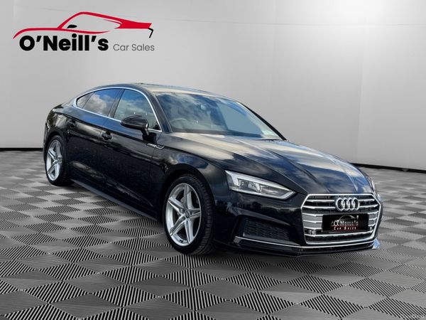 Audi A5 Hatchback, Diesel, 2018, Black